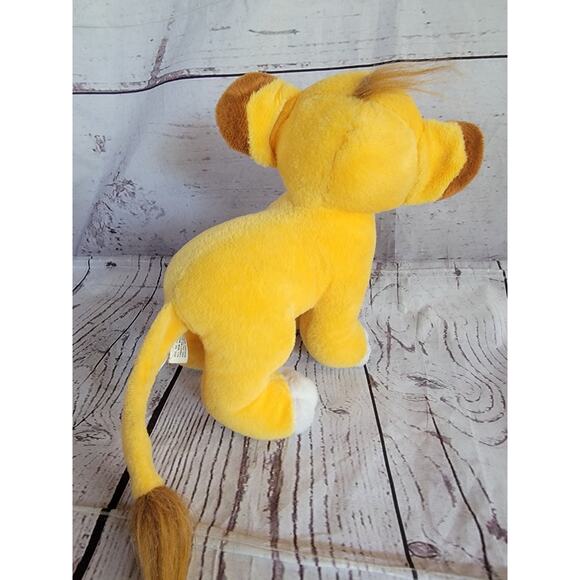 The Lion King Simba Kissing Cubs Plush 1993 Authentic Disney Magnetic replacemen - Picture 7 of 9